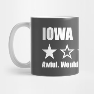 Iowa One Star Review Mug